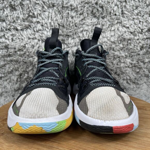 Jordan Zoom Separate Basketball Shoes Sneakers Men's 8 Black DH0249-030 - Picture 3 of 10